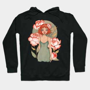 When the Peonies Bloom Hoodie